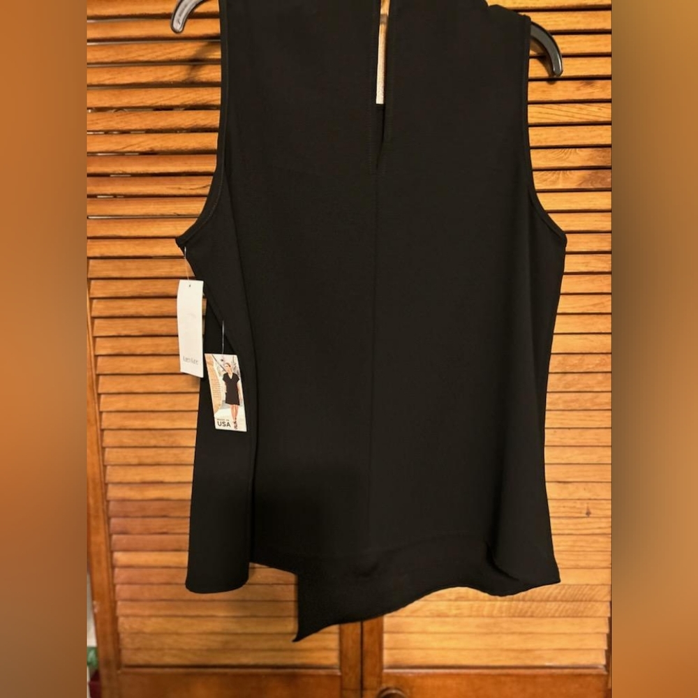 Karen Kane Black Sleeveless Top